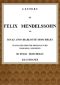 [Gutenberg 51750] • Letters of Felix Mendelssohn to Ignaz and Charlotte Moscheles